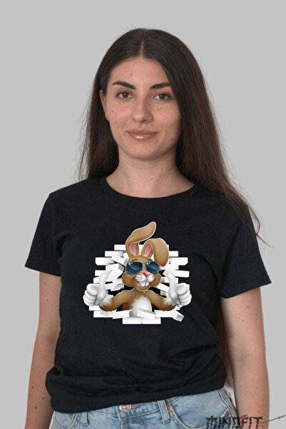 GILDAN Tricou Iepuras Cool Si Relaxat Cu Ochelari De Soare