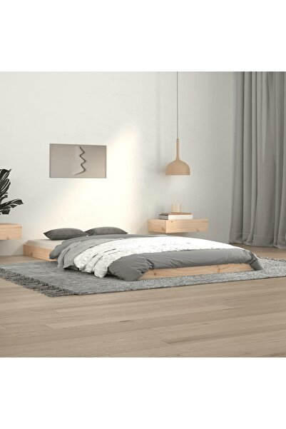 Concept Σκελετός κρεβατιού, 100x200 εκ., μασίφ ξύλο πεύκου