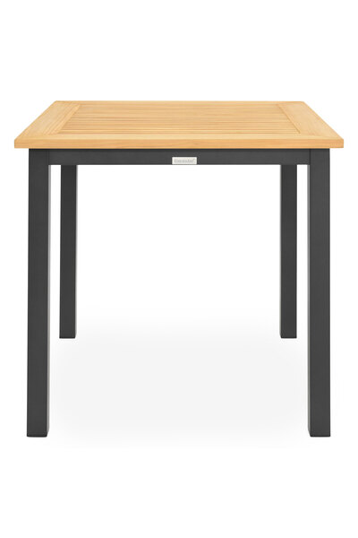 Maison Mex Square garden/terrace table SURF L.80 l.80 H.75 black