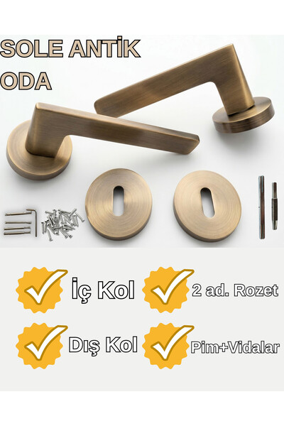 almital mobilya aksesuarları furniture accessories Solegrace ANTIQUE Στρογγυλ...