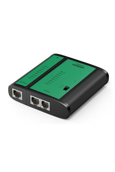 Ugreen Cable Tester RJ45 / RJ14 / RJ12 / RJ9, NW167, Black