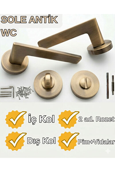 almital mobilya aksesuarları furniture accessories Solegrace ANTIQUE Στρογγυλ...