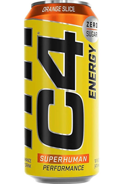 Cellucor C4 Orange Slice Zero Sugars Energy Drink 500ml,(12x2pack)