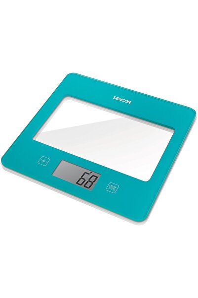 Sencor Kitchen scale, Sencor, automatic ON/OFF, Turquoise