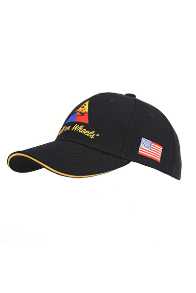 Fostex Sapca baseball cap 2nd Armored Division - Negru