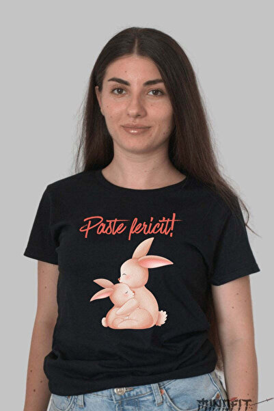 GILDAN Happy Easter T-shirt Family Of Loving Bunnies