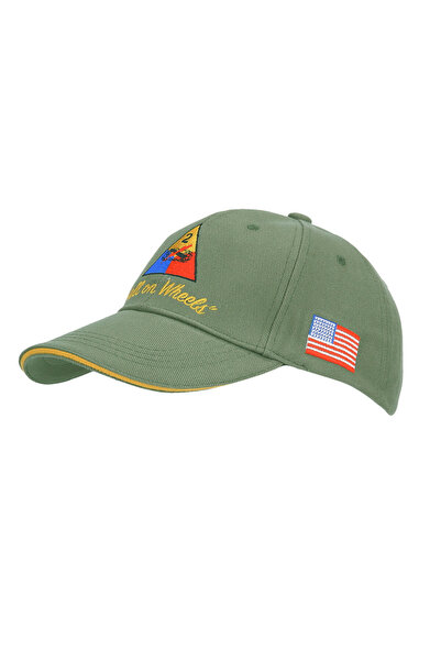 Fostex Sapca baseball cap 2nd Armored Division - Verde