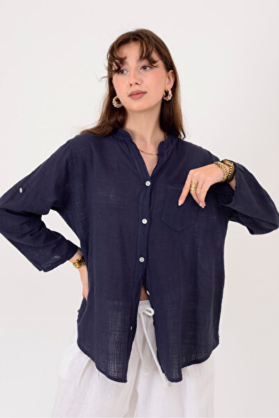 Park Moda 22045 Pocket Detail Shirt