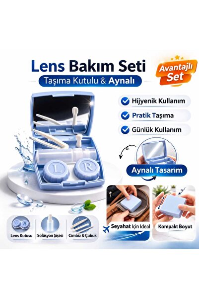 Premium Lens Bakım Seti Aynalı Seyahat Tipi