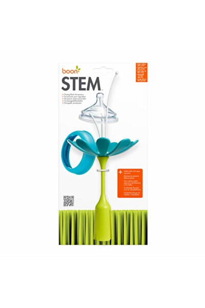 Boon , accesoriu uscare vase bebelusi, Stem, teal, fara BPA