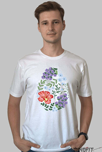 GILDAN Floral T-Shirt Harmony In Style And Nature