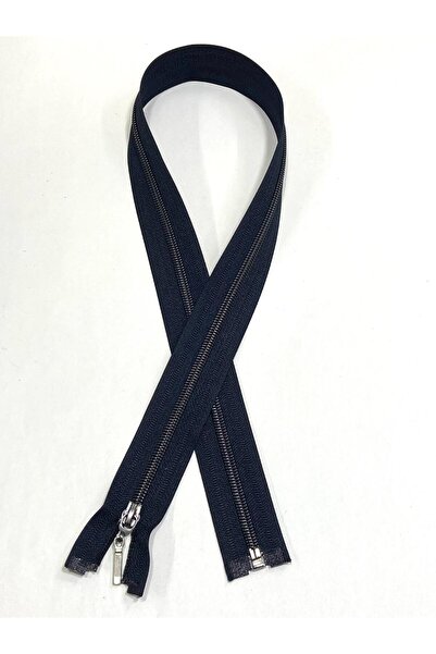 karantuhafiye Tracksuit Coat Zipper / 70 cm / Navy Blue / Glossy Anthracite T...