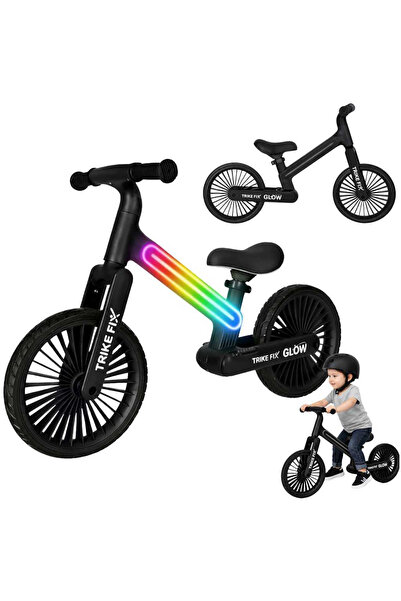 MC Micostore Bicicleta echilibru copii, fara pedale, Iluminare LED, 12 inch, ...