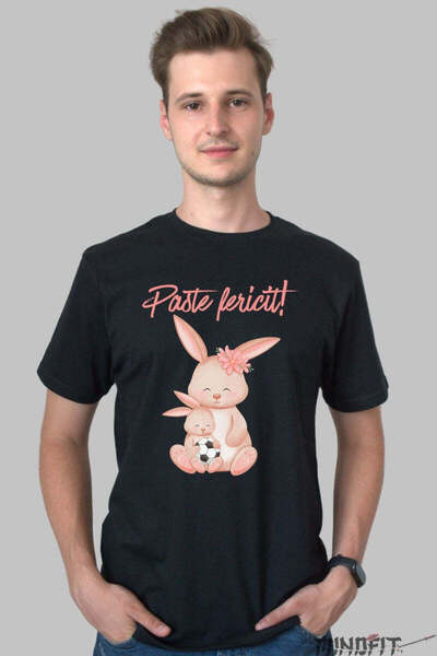 GILDAN Tricou Paste Fericit Iepurasi Jucausi