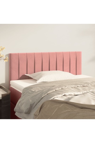 Concept Κομοδίνο, ροζ, 90x5x78/88 cm, Βελούδο