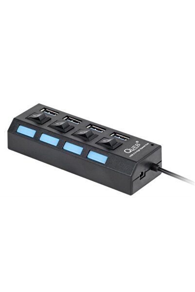 Quer PRO USB 3.0 Hub, 4 ports, black