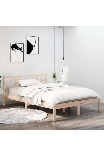 Concept Σκελετός κρεβατιού, 160x200 εκ., μασίφ ξύλο