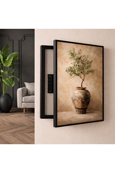 lawhat وحة فنية تنبض بالأصالة والسكينة، تجسد شجرة الزيتون رمز السلام والثبات ...