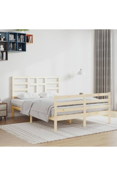 Concept Σκελετός κρεβατιού, 120x200 εκ., μασίφ ξύλο