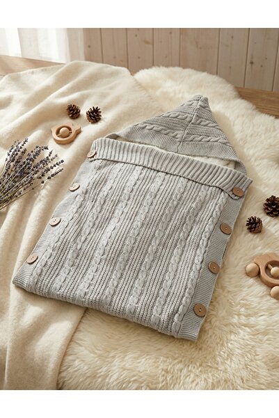 MiniKids Τσάντα, κροσέ-κοκολίνο, μωρό, γκρι