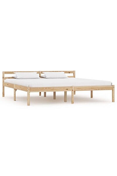 Concept Σκελετός κρεβατιού, 180 x 200 εκ., μασίφ ξύλο πεύκου