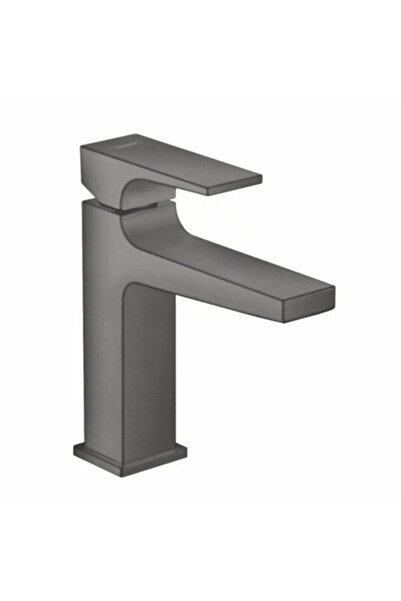 Hansgrohe Baterie lavoar Metropol 110 cu ventil Push-Open negru - crom periat