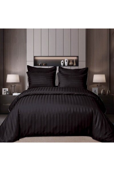 CumparaMisim HoReCa Linen, double bed, Deluxe Finetat Damask with Stretchy, 6...