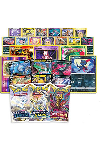 OEM Set of 200 random Pokemon cards, includes rare cards