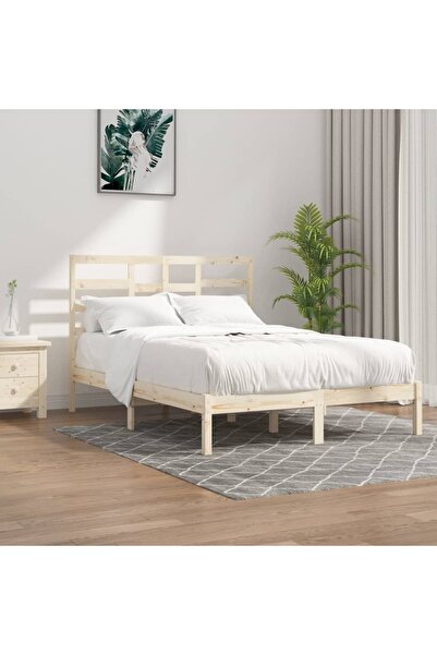 Concept Cadru de pat, 140x200 cm, lemn masiv