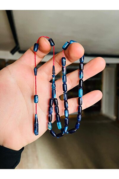 TTS TÜRK TESBİH SANATI Χειροποίητο Ροζάριο Μήκους Καρπού της Μάντρας Χειροτεχ...