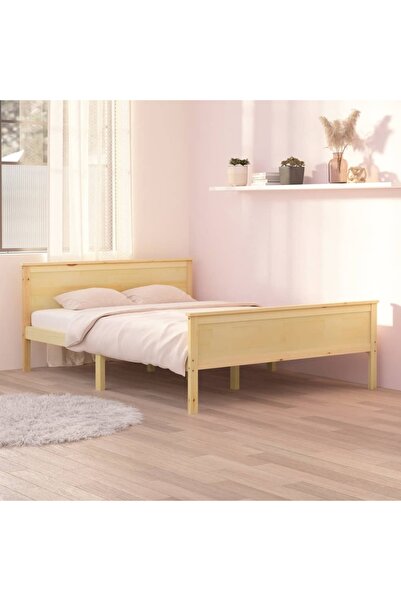 Concept Σκελετός κρεβατιού, 140x200 εκ., μασίφ ξύλο πεύκου