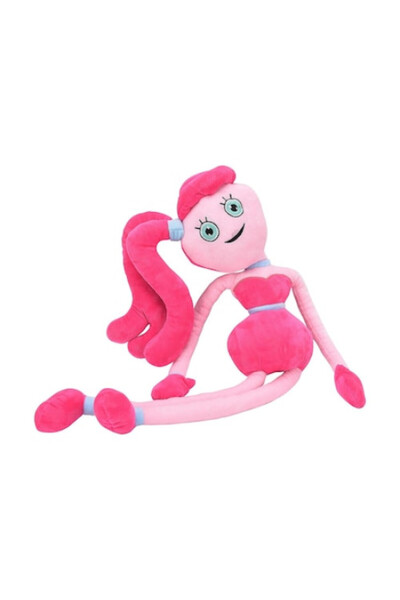 OEM Jucarie de plus Rubexim, Huggy Wuggy - Mommy Long Legs, 60 cm, Roz