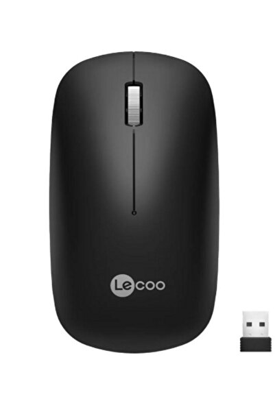 LENOVO LECOO WS214 SİYAH SESSİZ KABLOSUZ MOUSE
