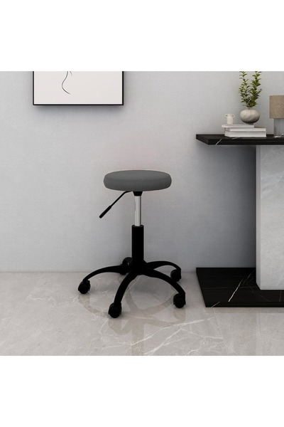 Concept Περιστρεφόμενη καρέκλα γραφείου, σκούρο γκρι, Βελούδο