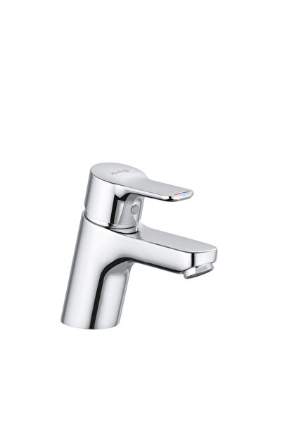 Kludi Basin mixer, Kludi, Pure & Easy, without valve, 60 mm, chrome