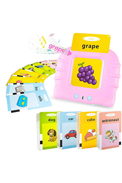 OEM Jucarie educativa, Set masina de invatare cu cititor de carduri, invata e...