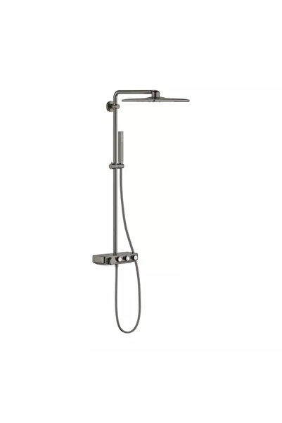 Grohe Euphoria SmartControl 310 Cube Duo brushed anthracite thermostatic show...