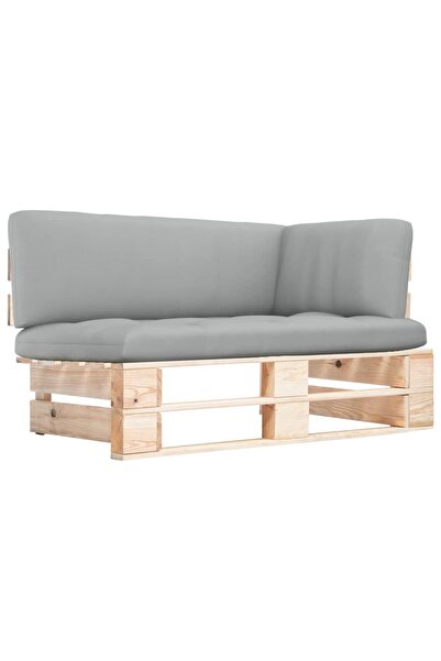 Concept Canapea de grădină din paleți, colțar, lemn de pin tratat