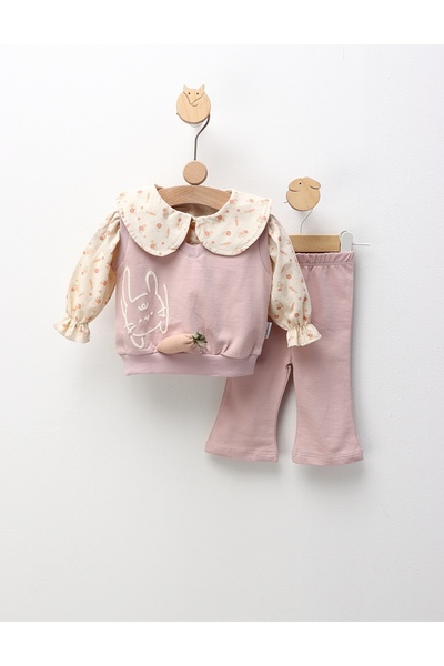 MiniKids Σετ Κουνέλι Κορίτσι, μοντέλο λιλά