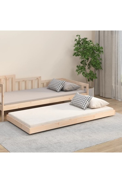 Concept Σκελετός κρεβατιού, 75x190 εκ., μασίφ ξύλο πεύκου