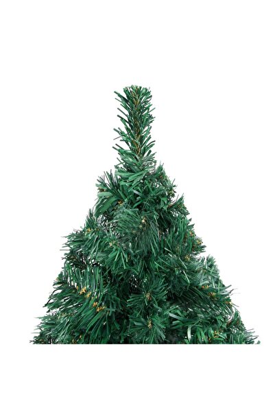 Concept Set pom Crăciun artificial cu LED&globuri, verde, 240 cm