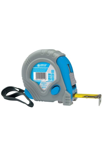 MEGA Ruletă cauciucată cu triplu blocare 10mx32mm / Blister