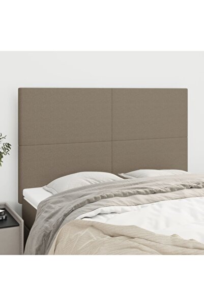 Concept Κομοδίνα, 4 τεμάχια, γκρι-μπεζ, 72x5x78/88 cm, ύφασμα