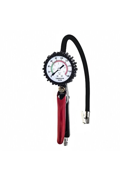 Tagred Professional Pompă de aer pentru umflarea anvelopelor cu manometru 0-1...