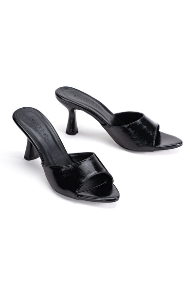 MFT AYAKKABI Women's Pointed Toe 7 cm Heels Slipper