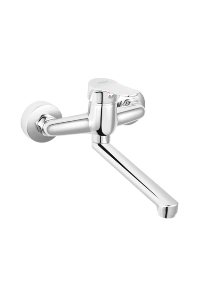 FERRO Baterie lavoar Isso crom lucios cu pipa rotativa monocomanda