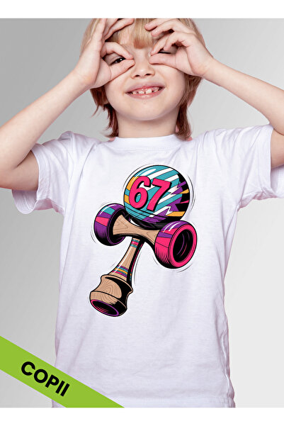 XPLODE Kendama SIX-SEVEN 67 Colorful Tricou Copii