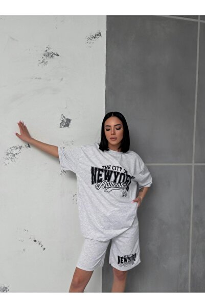 NewYorker Casual T-shirt and shorts set "New York", comfortable and modern