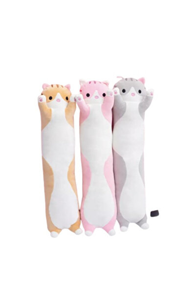 OEM Set of 3 plush cat toys, 70 cm, Multicolor