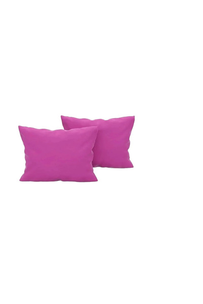 Dreamzie Set of 2 Dreamzie pillowcases, 50 x 80 cm, Polyester, purple